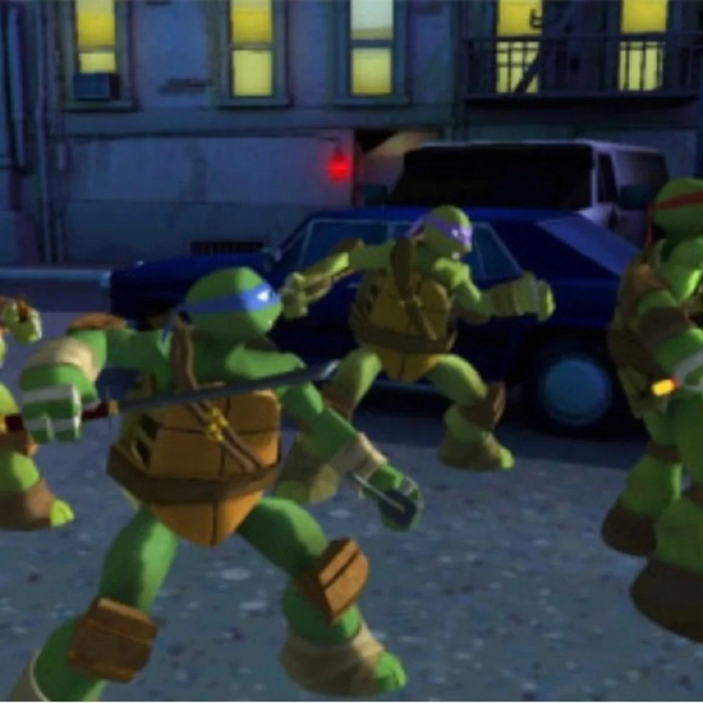 TEENAGE MUTANT NINJA TURTLES - NINTENDO WII GAME